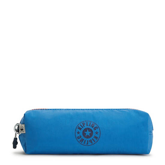 Kipling Boran Pencil Case Bags Racing Blue | AU 2045UZ